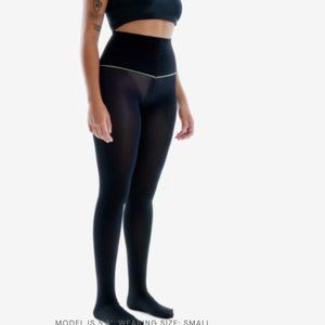 Sheertex Semi-Opaque Black Tights - M - NWT!